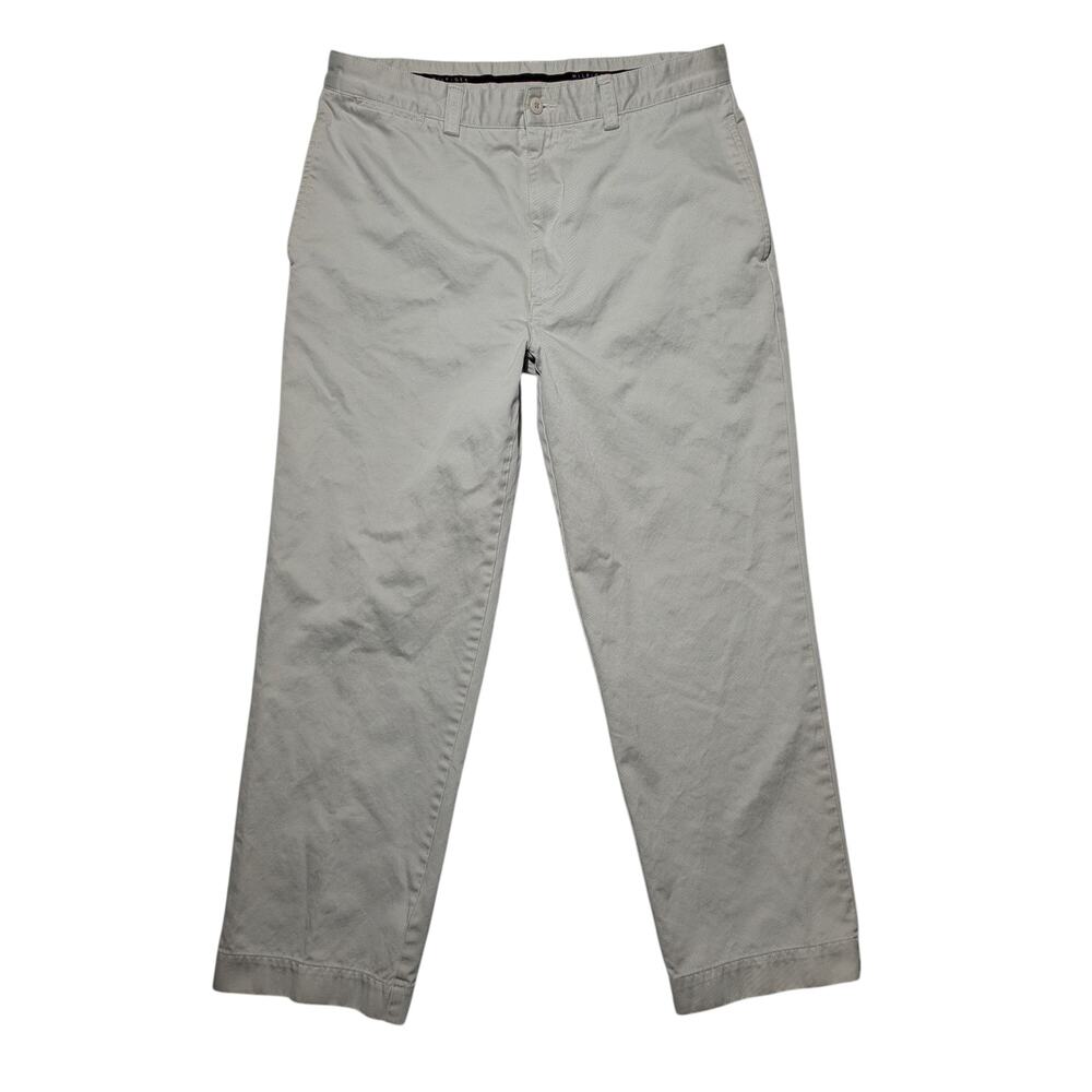 Tommy Hilfiger Chino Pants Men’s 33x28 – Light Khaki, 100% Cotton, Classic Fit